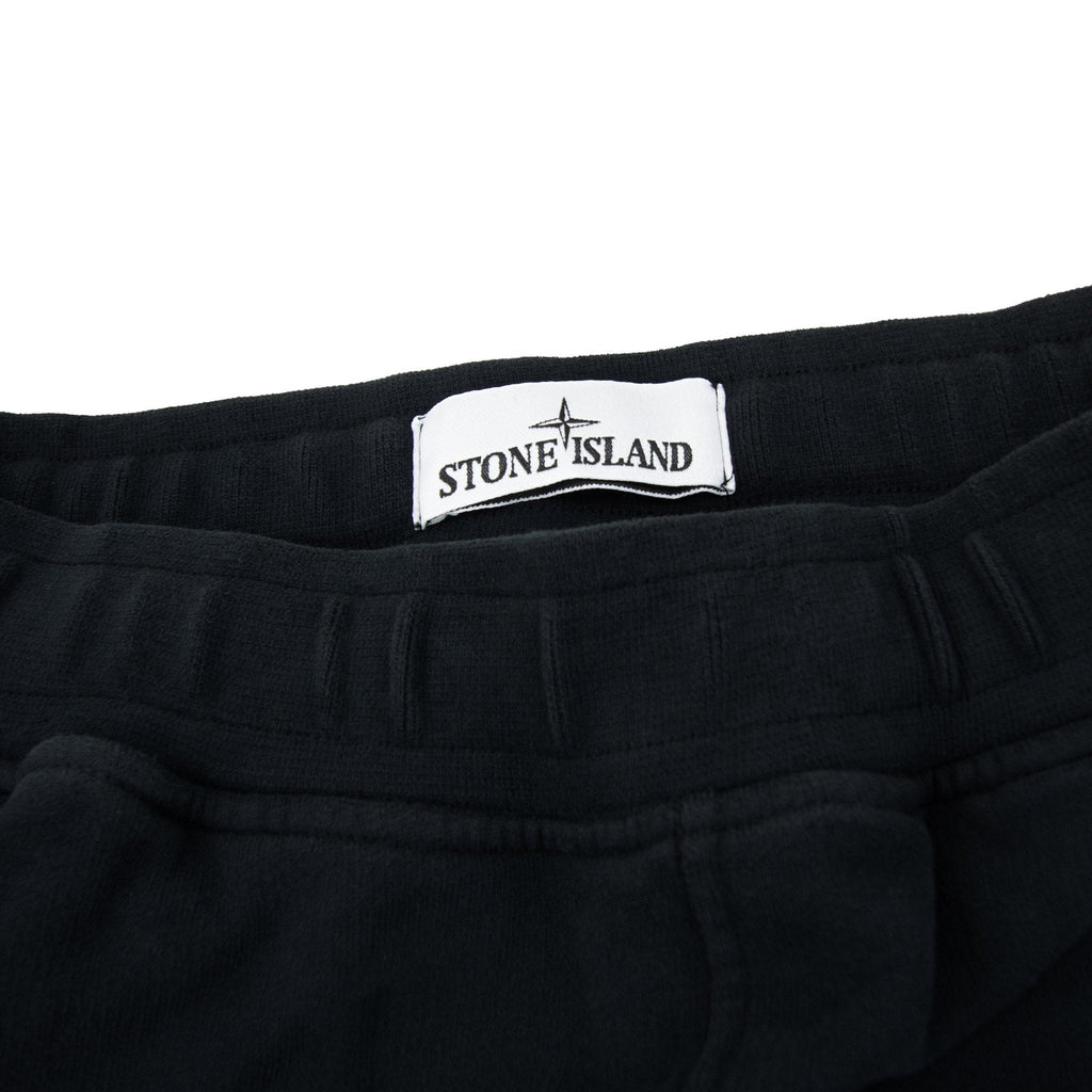 Stone Island 6200003 Regular-fit Joggers With Bellows Leg Pocket Black V0029