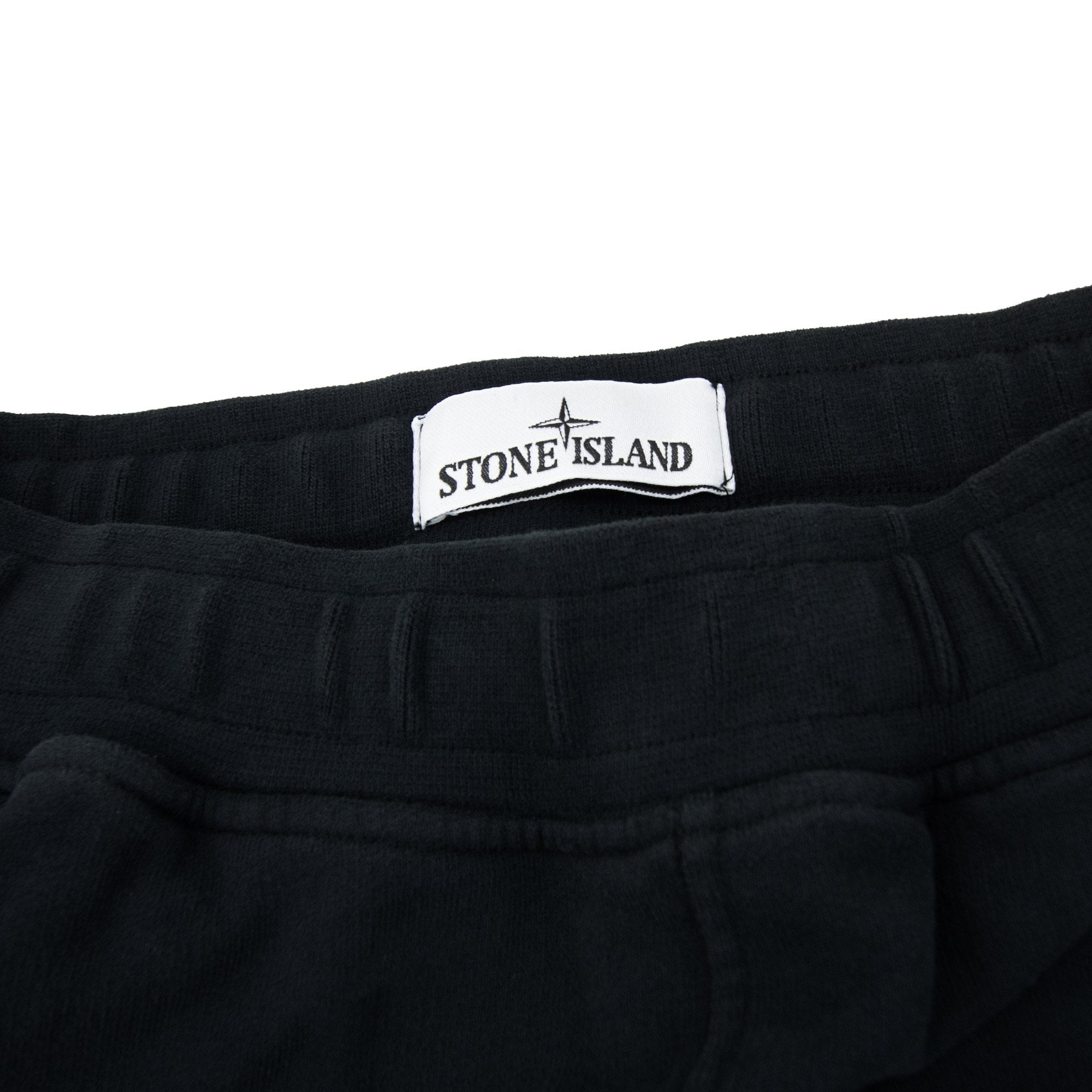 Stone Island 6200003 Regular-fit Joggers With Bellows Leg Pocket Black V0029