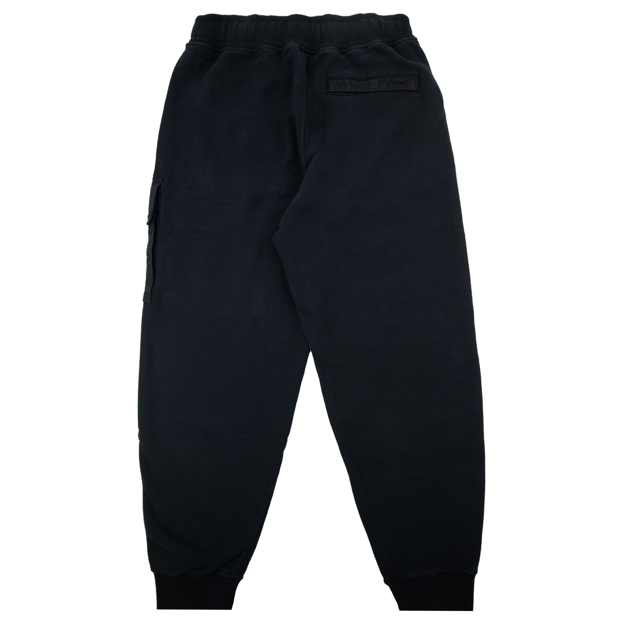Stone Island 6200003 Regular-fit Joggers With Bellows Leg Pocket Black V0029
