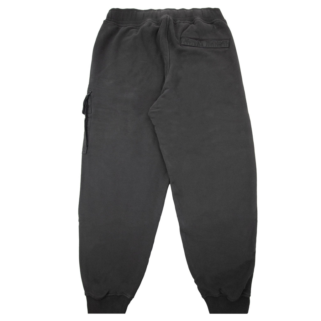 Stone Island 6200003 Regular-fit Joggers With Bellows Leg Pocket Lead Grey V0062