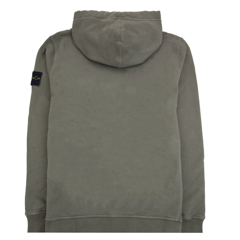Stone Island 6100029 Hooded Sweatshirt With Pouch Pocket Khaki V0054