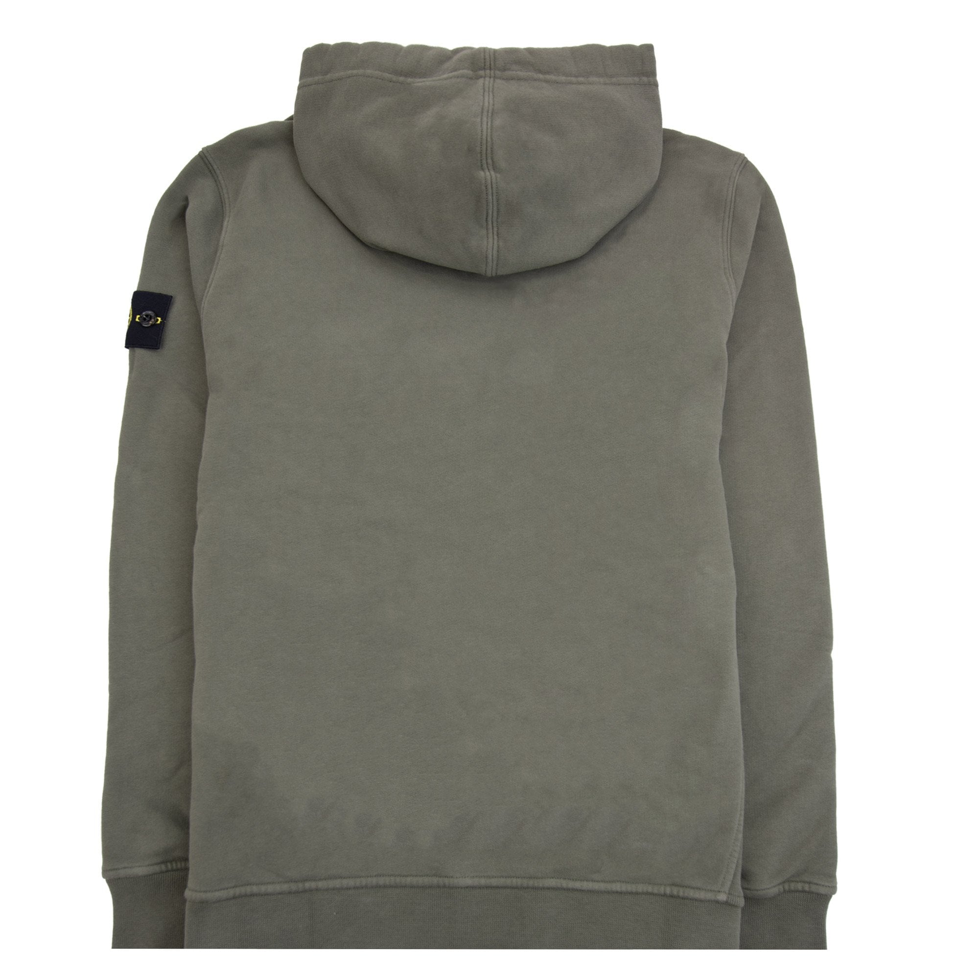 Stone Island 6100029 Hooded Sweatshirt With Pouch Pocket Khaki V0054