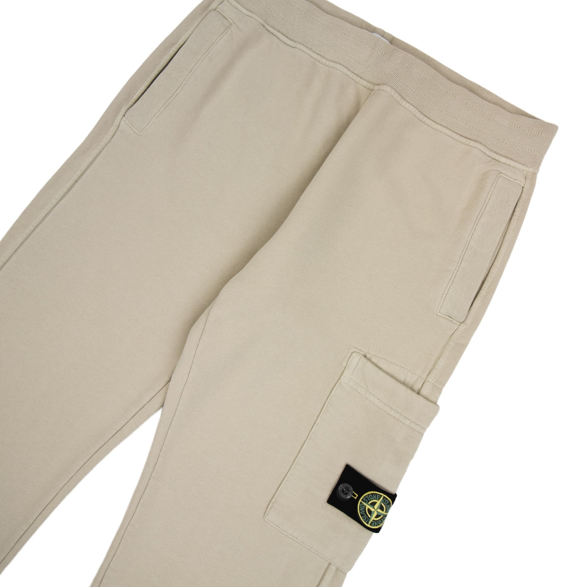 Stone Island Junior Cotton-blend Joggers Sand V0095