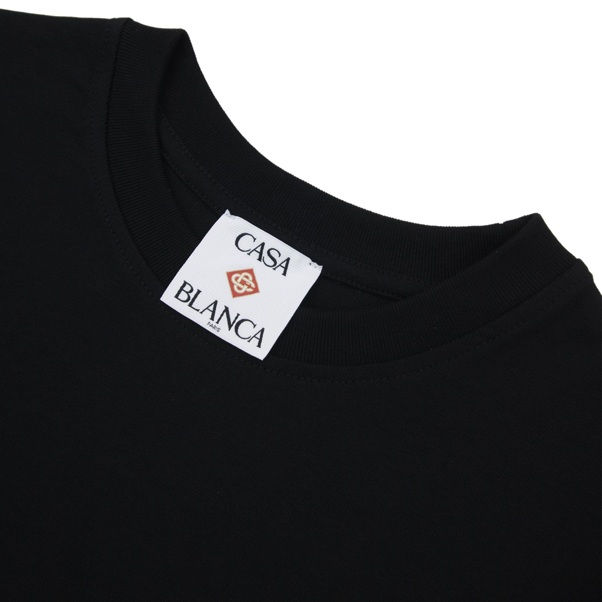 Casablanca Galactic Connection Printed T Shirt Black