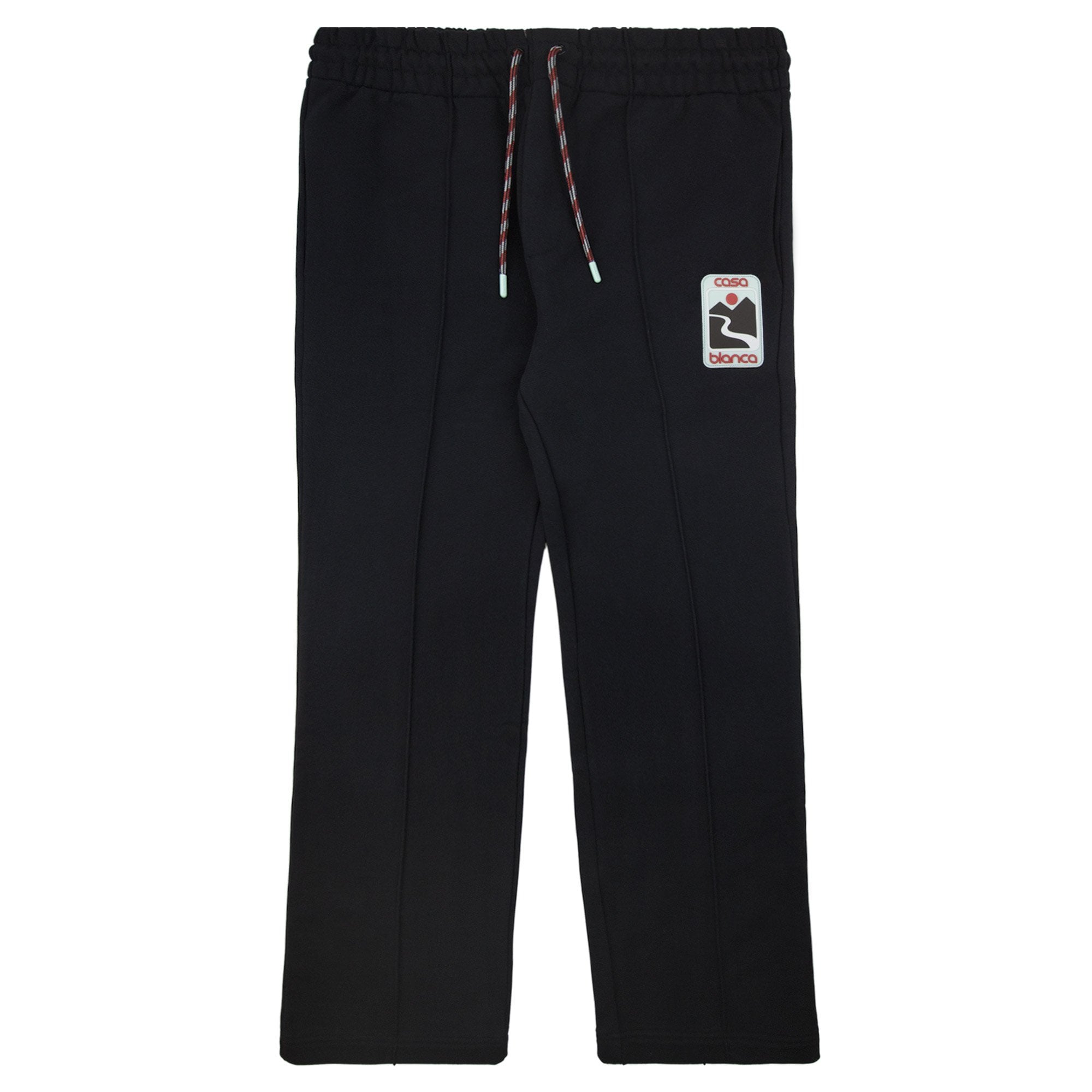 Casablanca Sunset Valley Rubber Patch Open Jogger Black