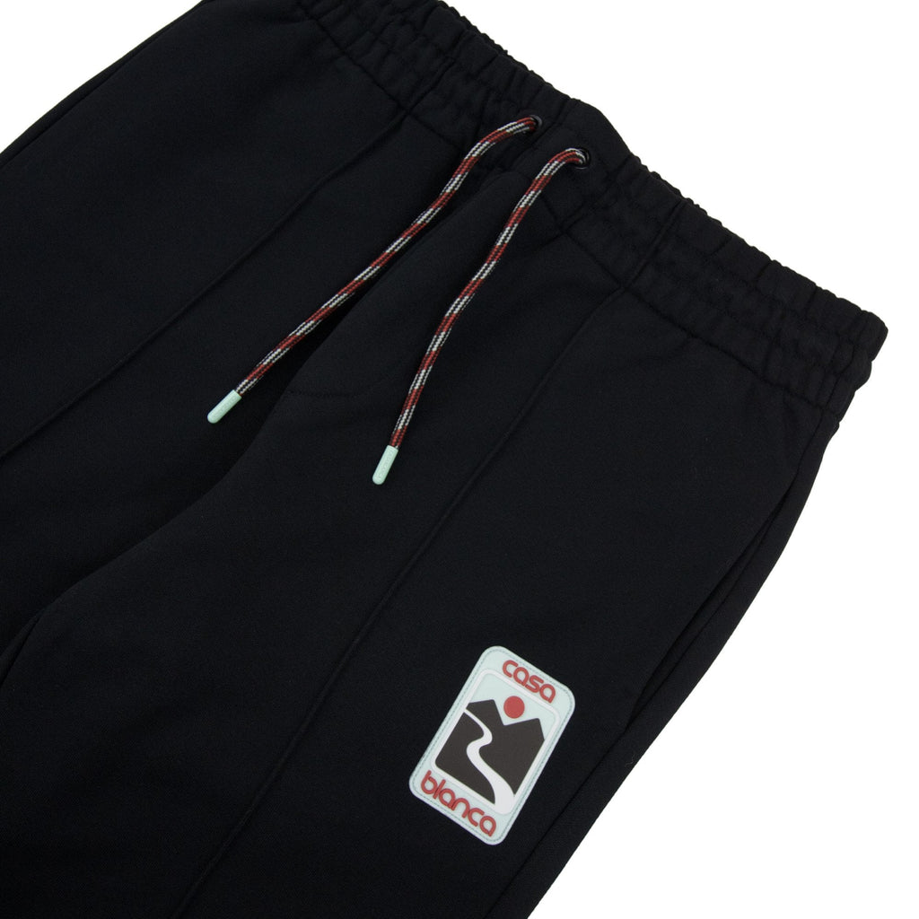 Casablanca Sunset Valley Rubber Patch Open Jogger Black