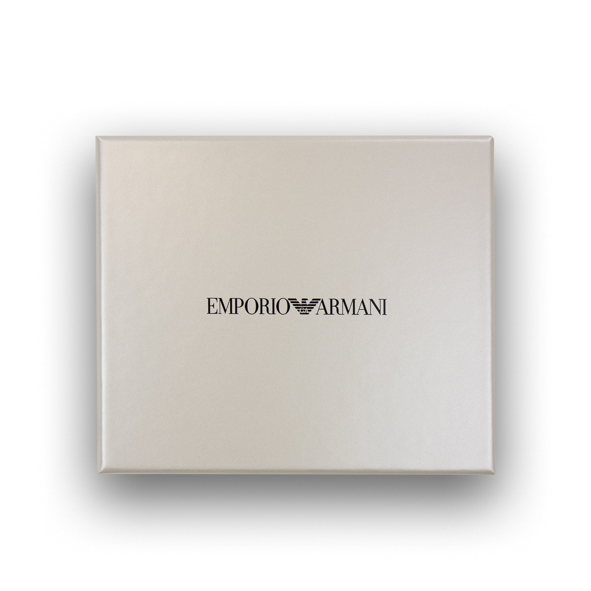 Emporio Armani Asv Regenerated Saffiano Leather Wallet Black