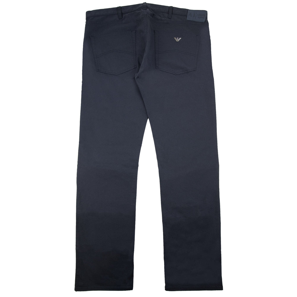 Armani Jeans J45 Slim Fit Five Pocket Jeans Navy
