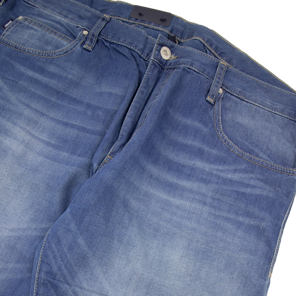 Armani Jeans J45 Slim Fit Jean Denim Blue