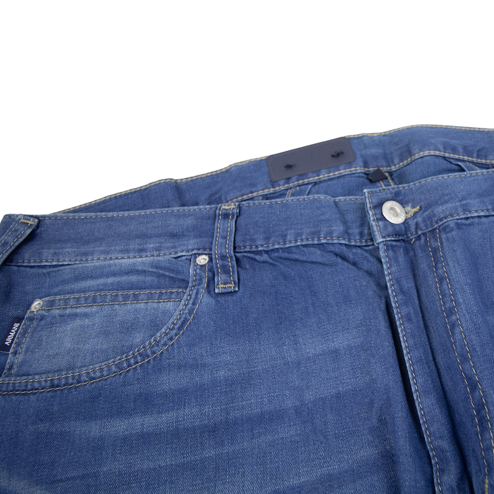 Armani Jeans J45 Slim Fit Jean Denim Blue