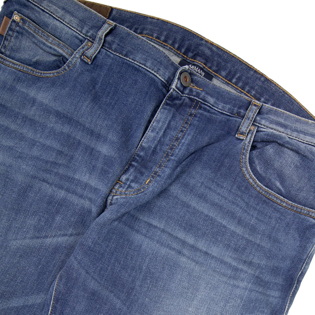 Armani Jeans J45 Slim Fit Jean Denim Blue