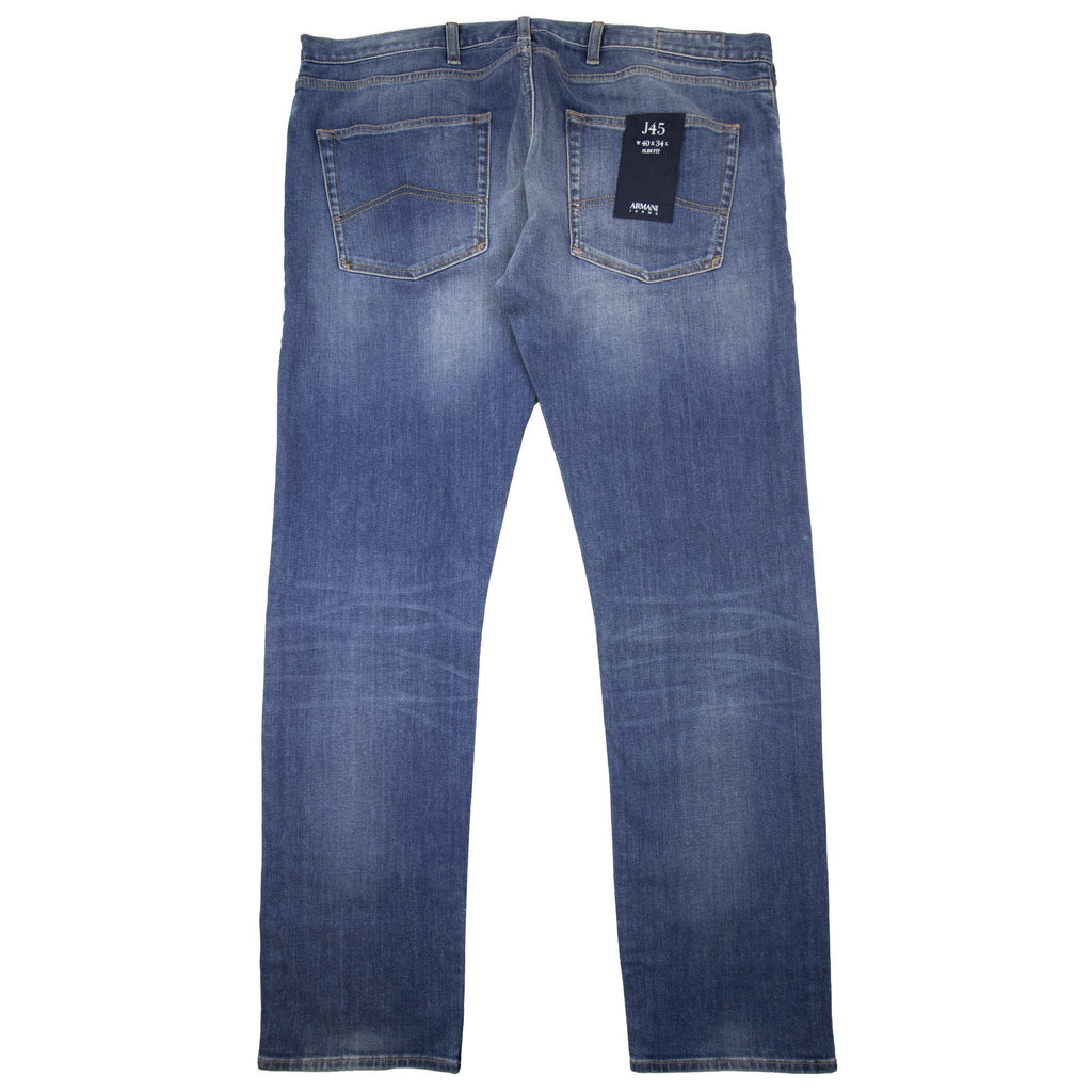 Armani Jeans J45 Slim Fit Jean Denim Blue