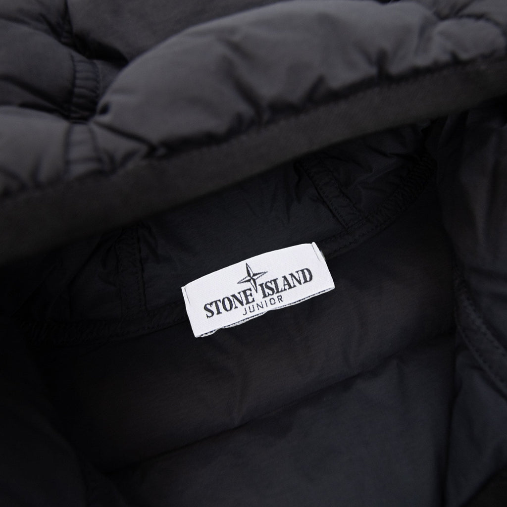 Stone Island Junior 4100017 Seamless Tunnel Nylon Down Jacket Navy V0020