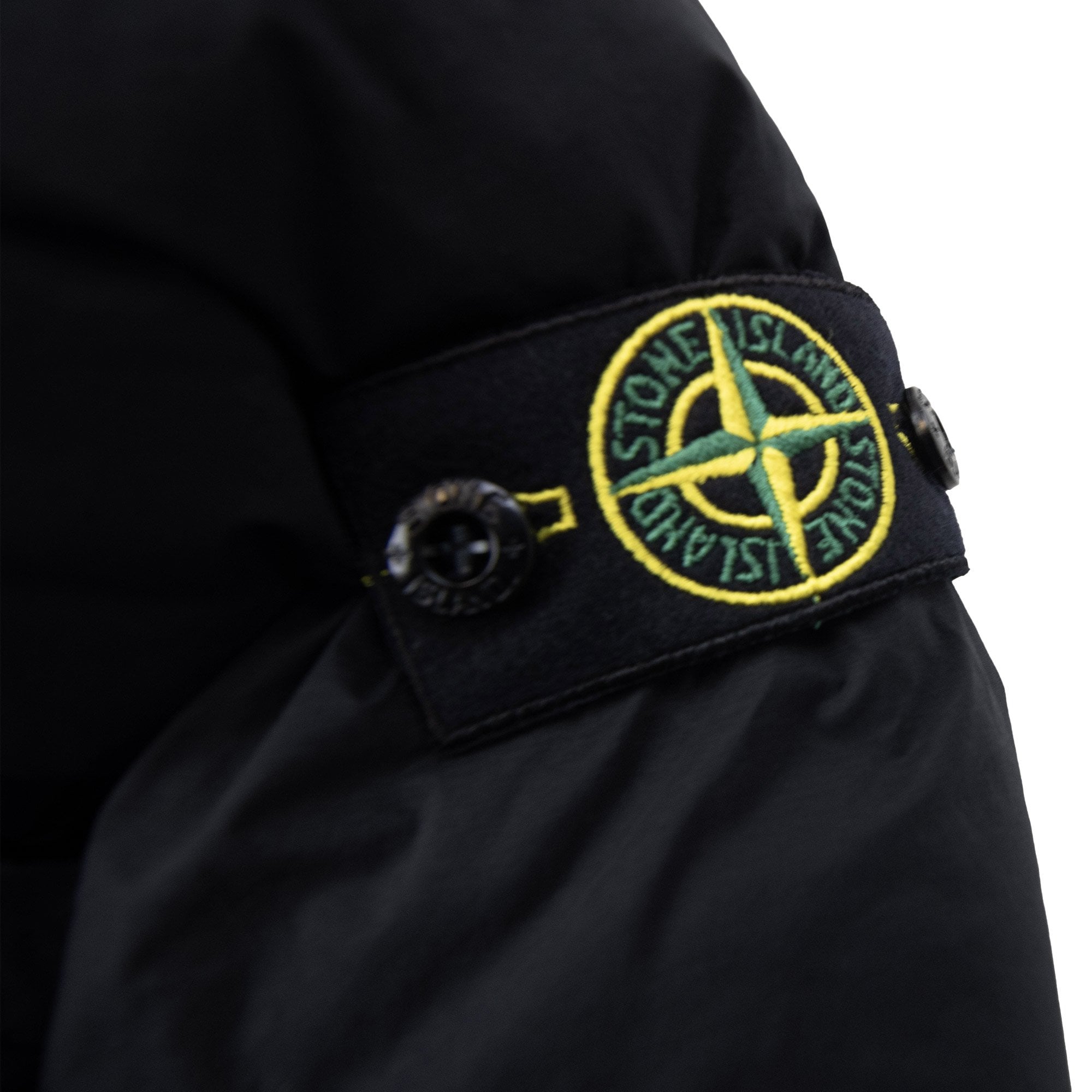 Stone Island Junior 4100017 Seamless Tunnel Nylon Down Jacket Black V0029