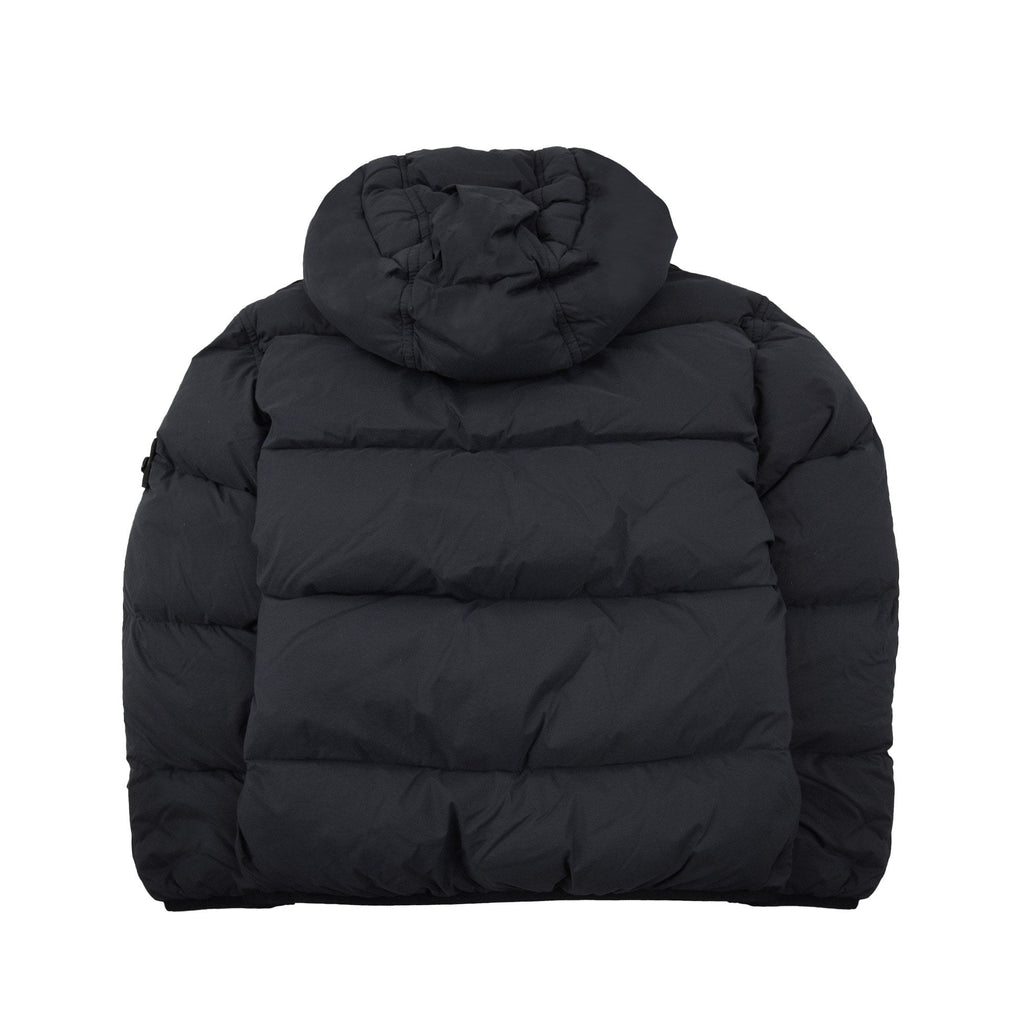 Stone Island Junior 4100017 Seamless Tunnel Nylon Down Jacket Black V0029