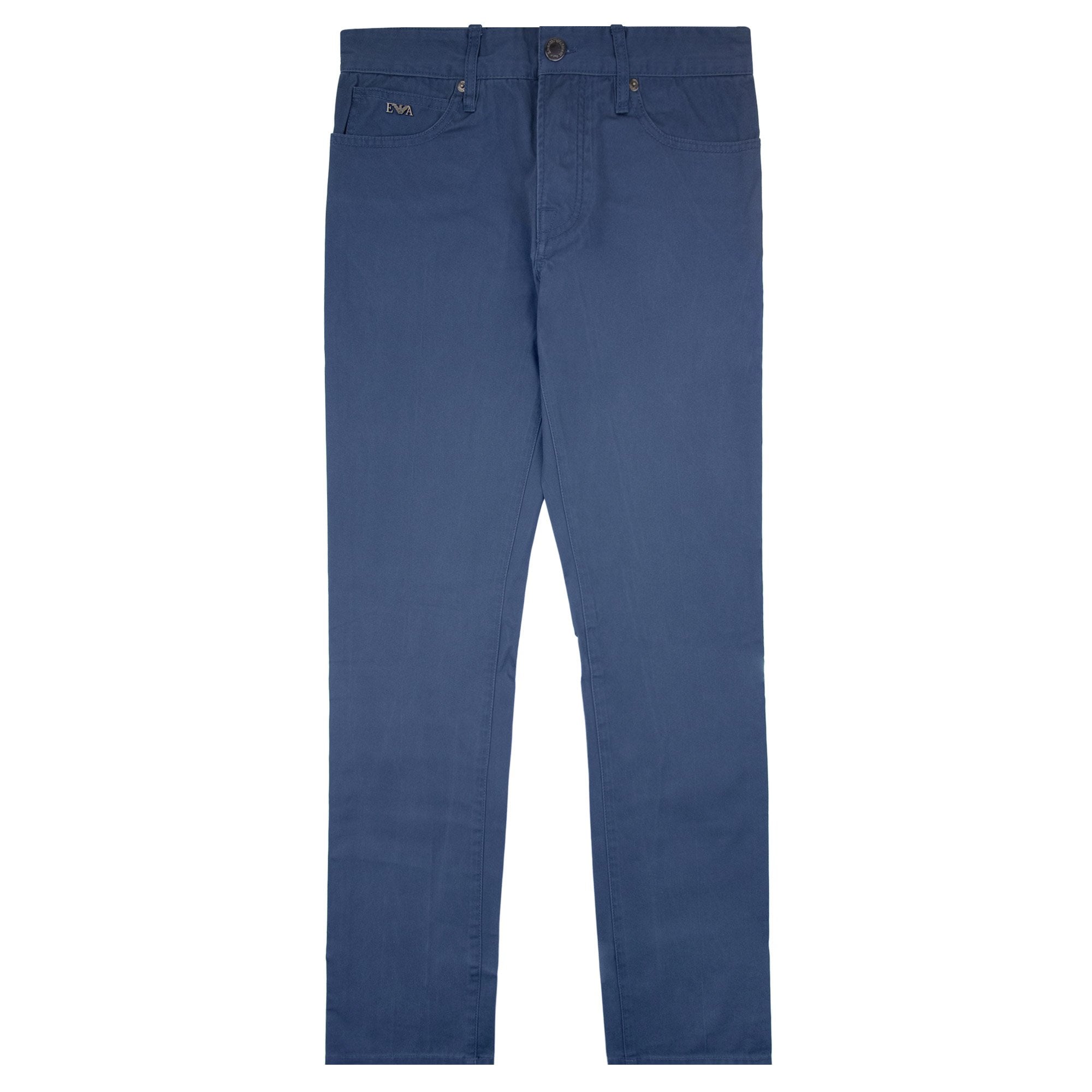 Emporio Armani J65 Metal Eagle Regular Fit Jean Blue