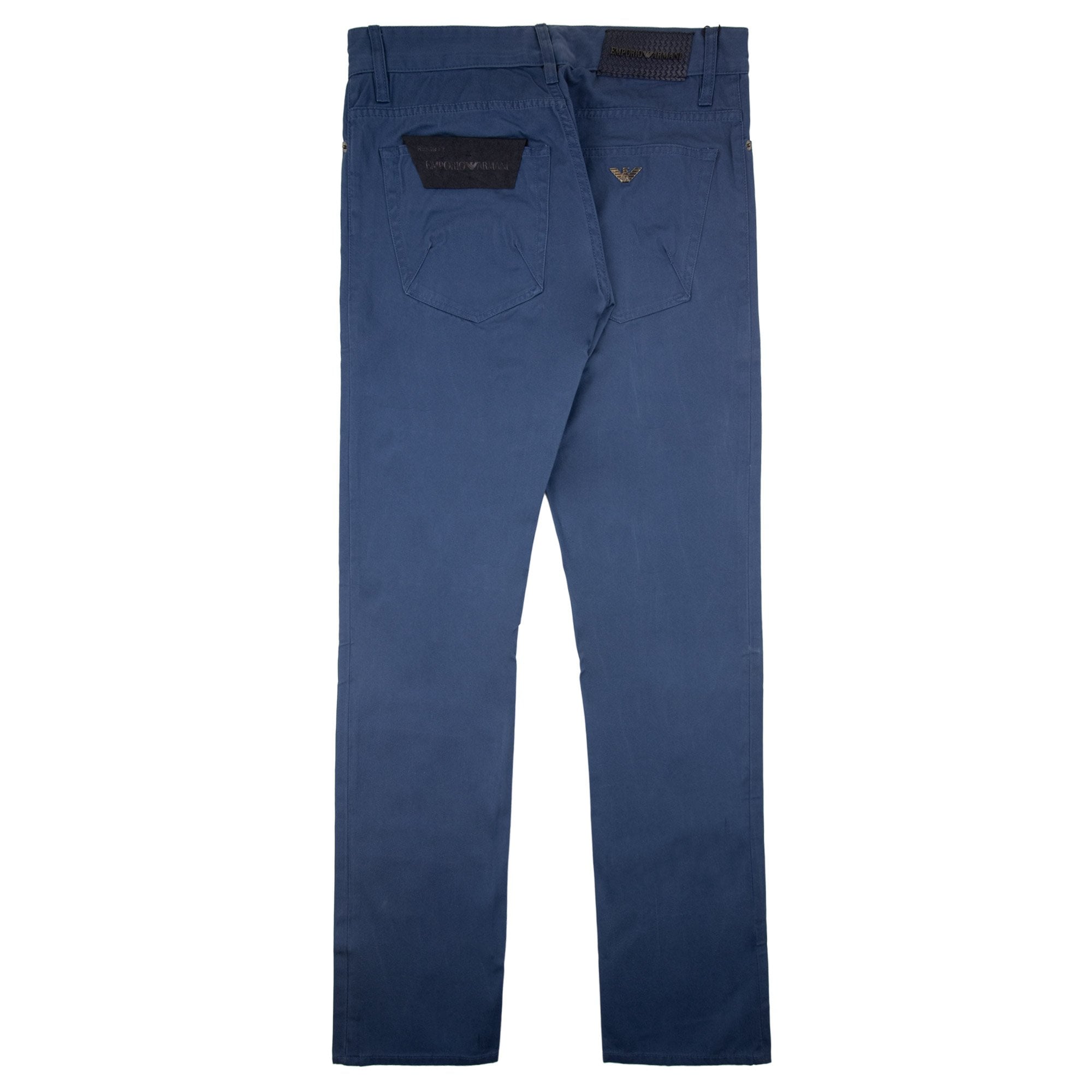Emporio Armani J65 Metal Eagle Regular Fit Jean Blue