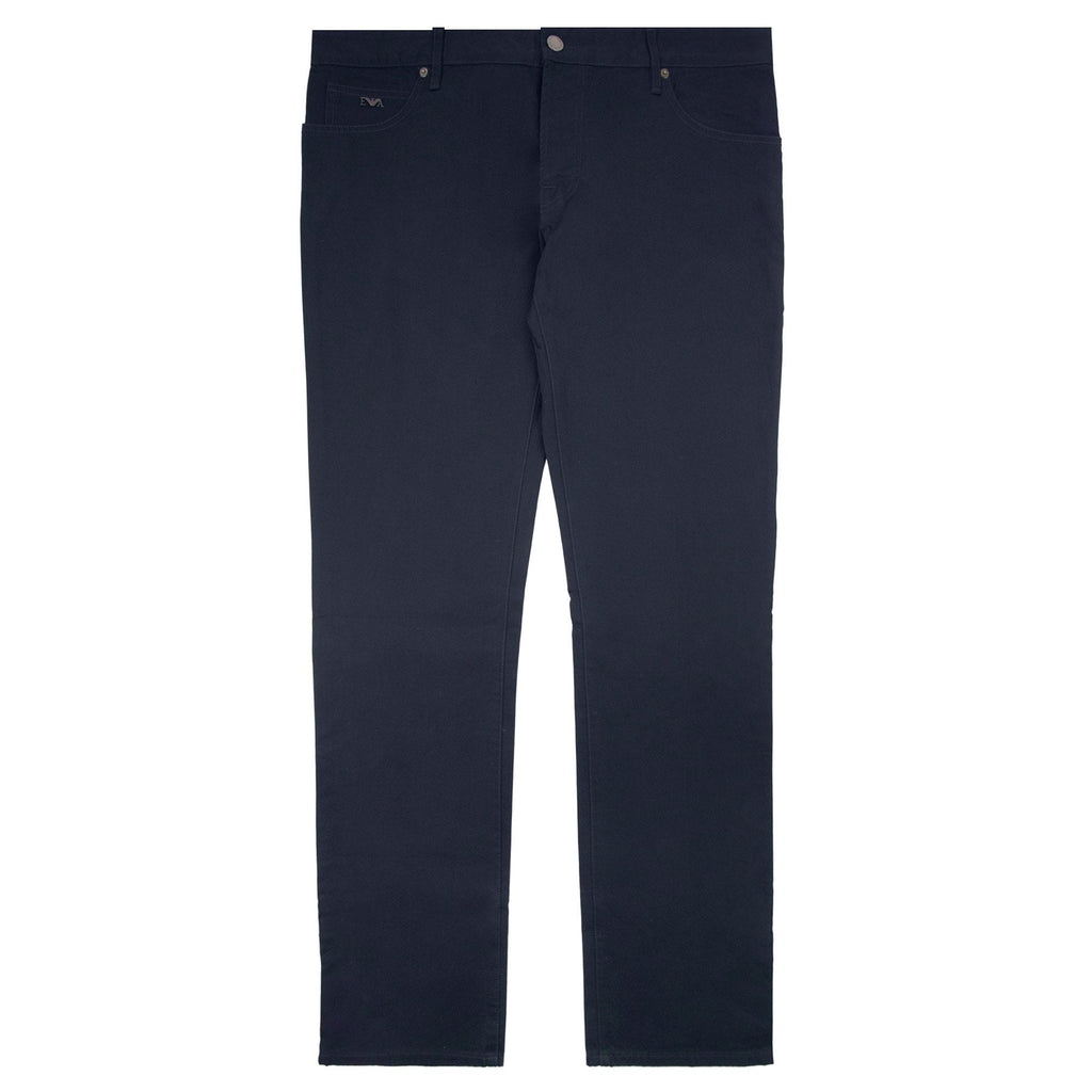 Emporio Armani J65 Metal Eagle Regular Fit Jean Navy