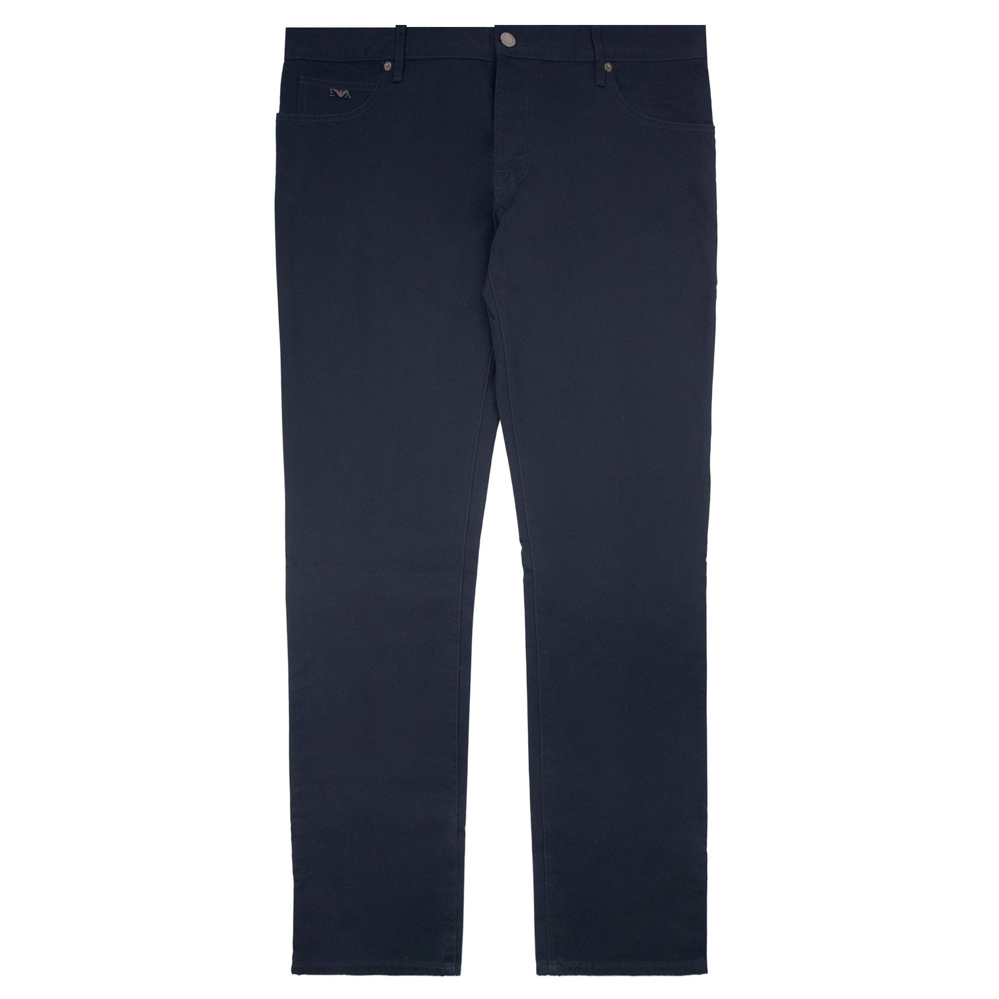 Emporio Armani J65 Metal Eagle Regular Fit Jean Navy