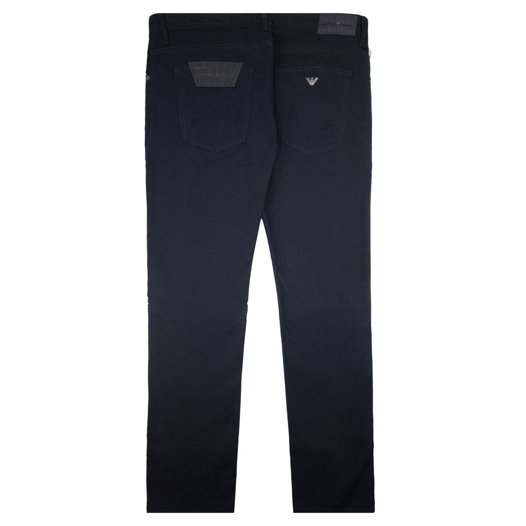 Emporio Armani J65 Metal Eagle Regular Fit Jean Navy