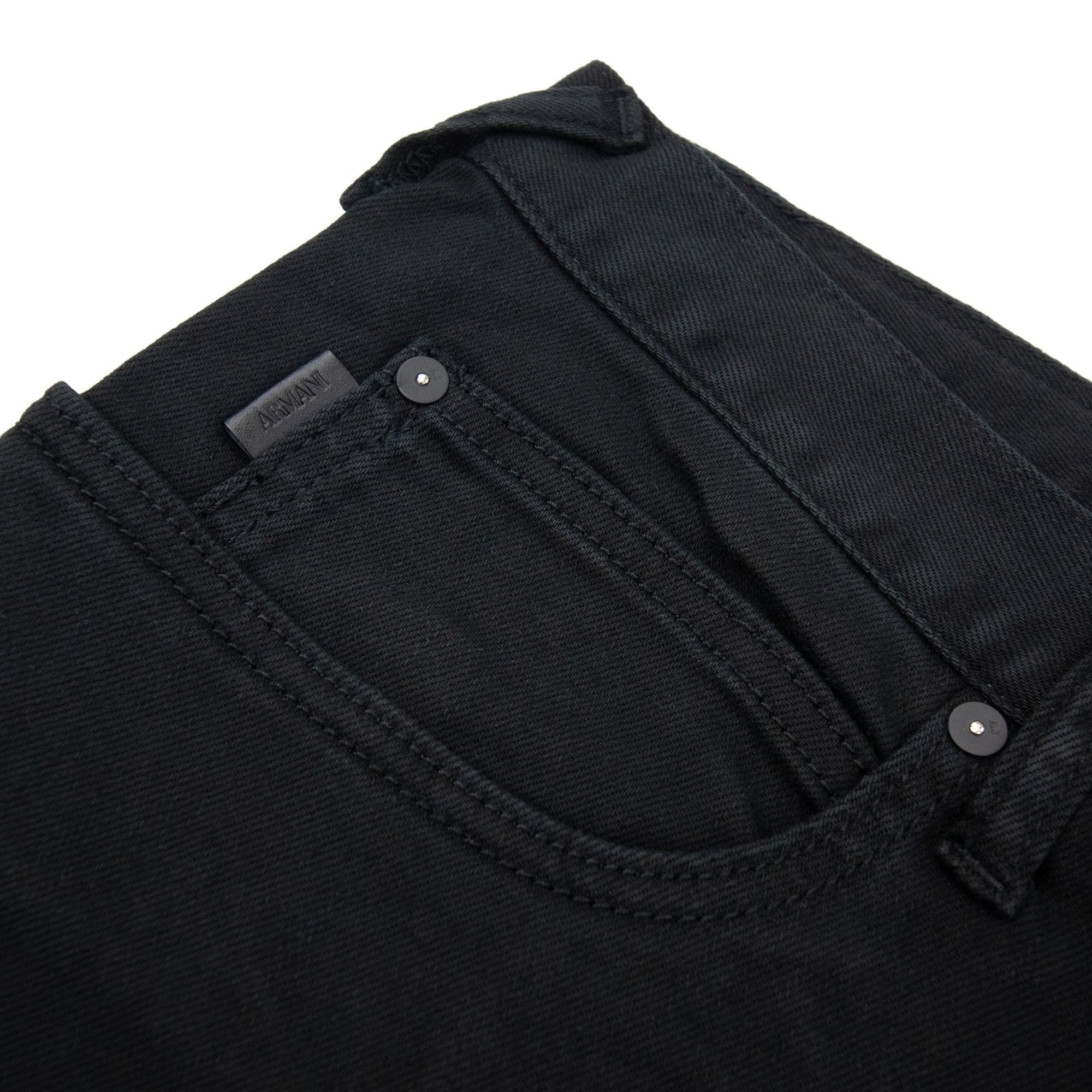 Armani Jeans J45 Slim Fit Jeans Nero