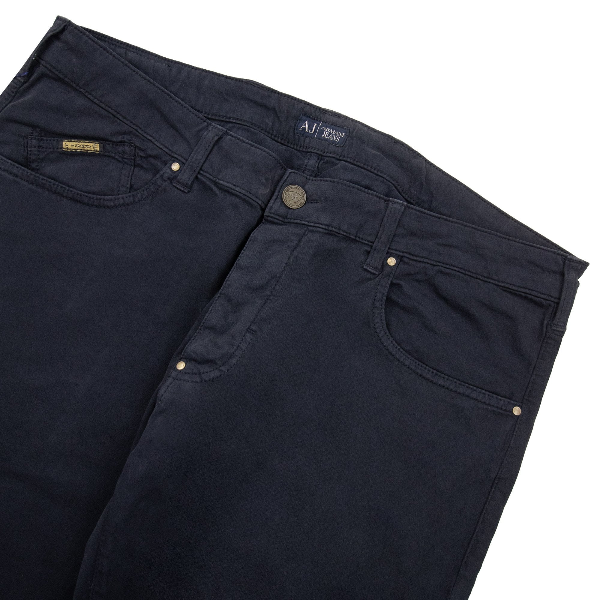 Armani Jeans J20 Comfort Metal Eagle Jean Navy