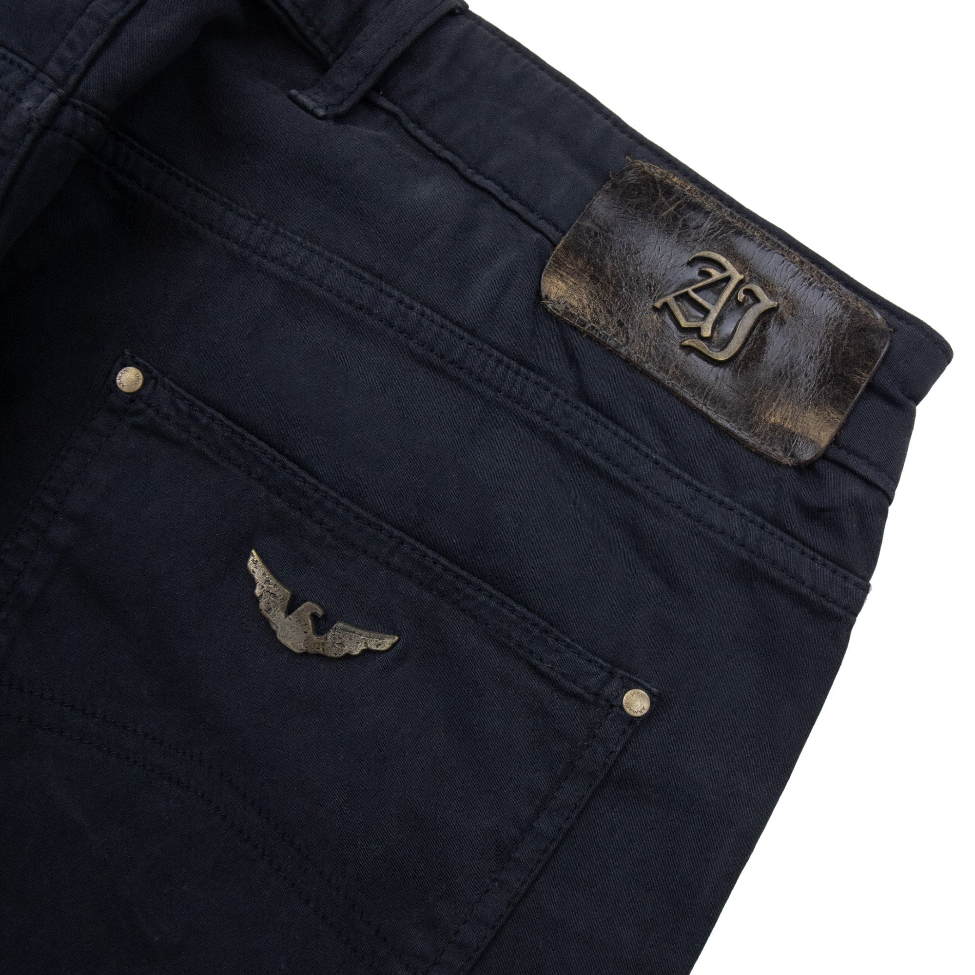 Armani Jeans J20 Comfort Metal Eagle Jean Navy
