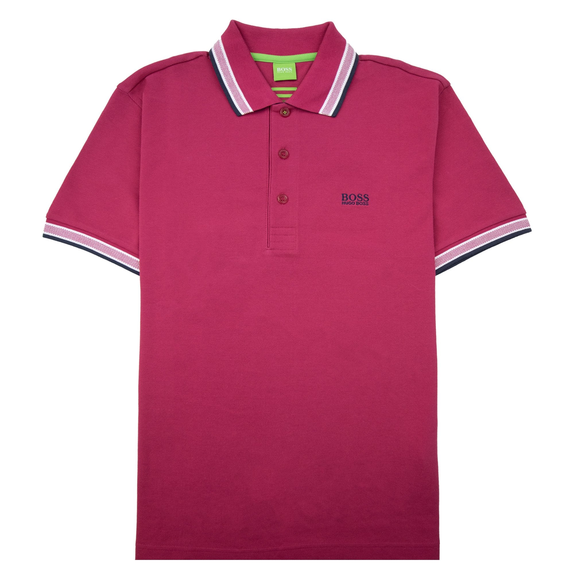 Hugo Boss Paddy Short Sleeve Polo Shirt Pink