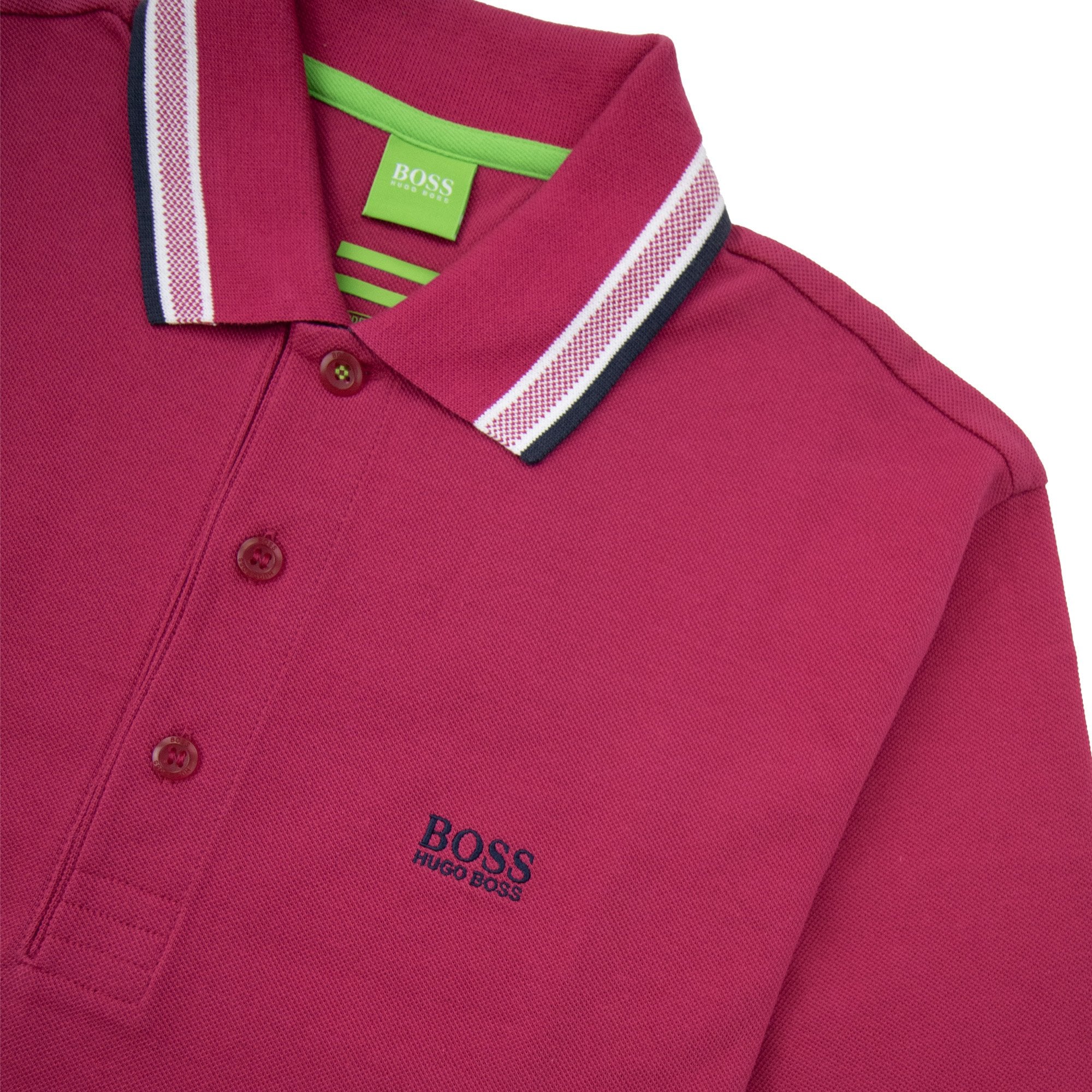Hugo Boss Paddy Short Sleeve Polo Shirt Pink