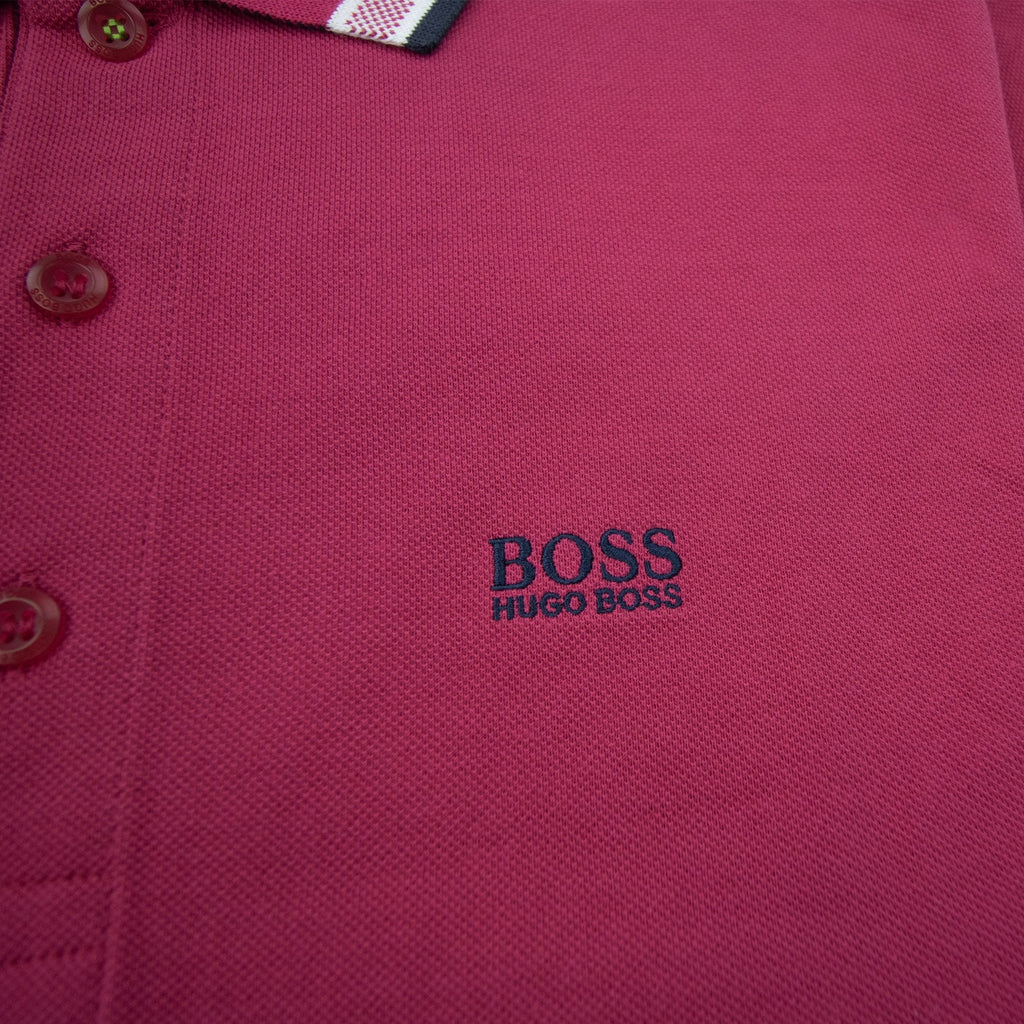 Hugo Boss Paddy Short Sleeve Polo Shirt Pink