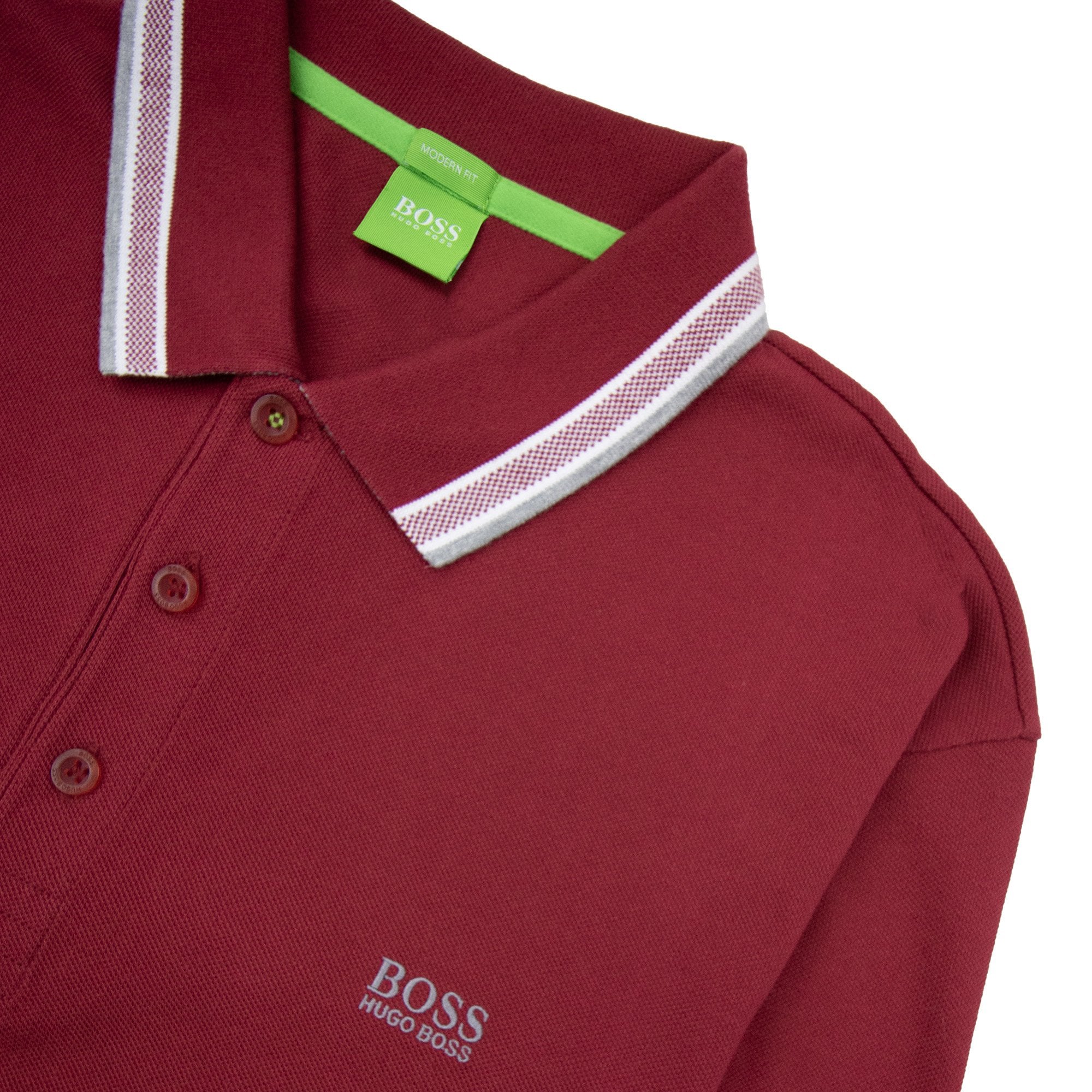 Hugo Boss Plisy Polo Red