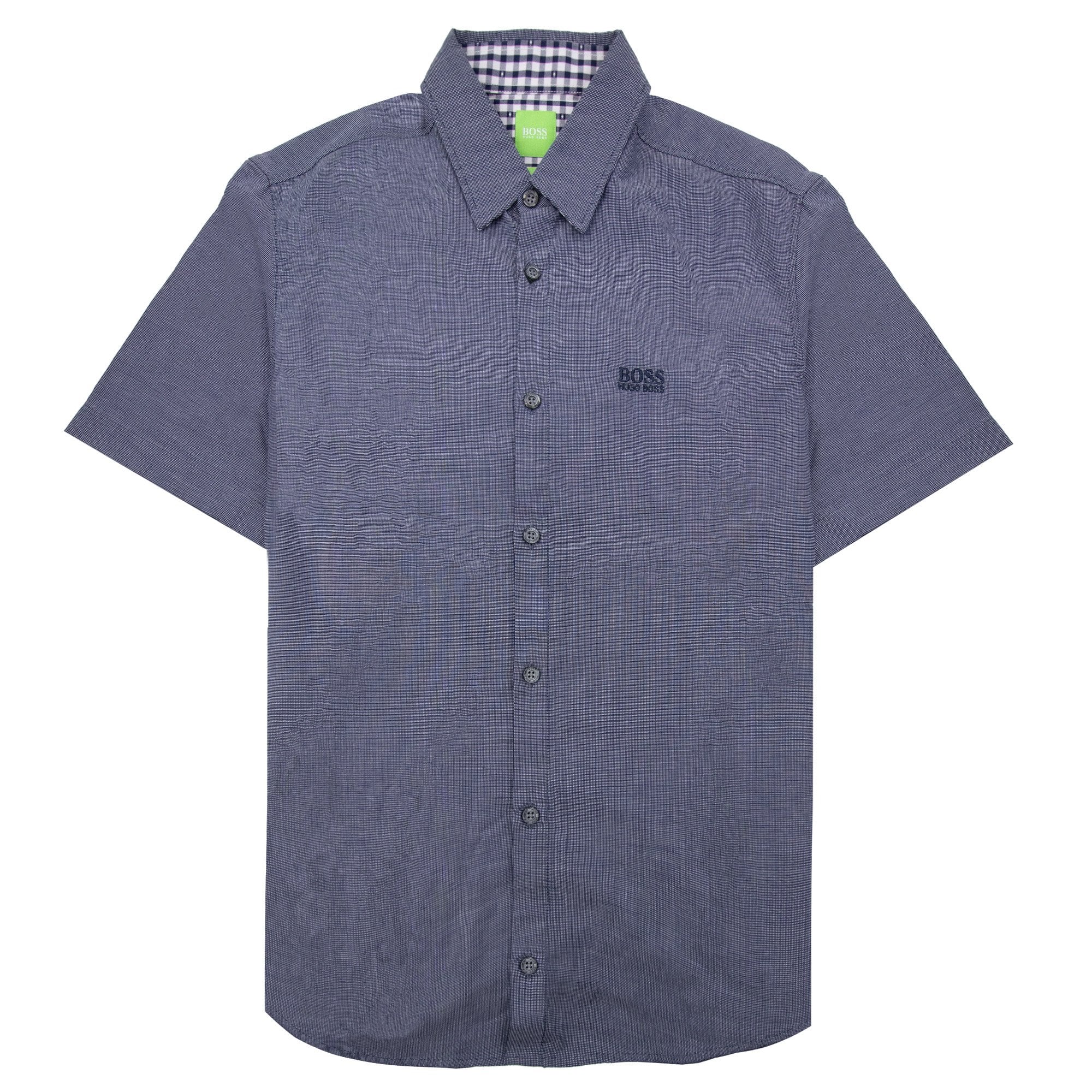 Hugo Boss C-busterino Short Sleeve Shirt Baby Blue 412