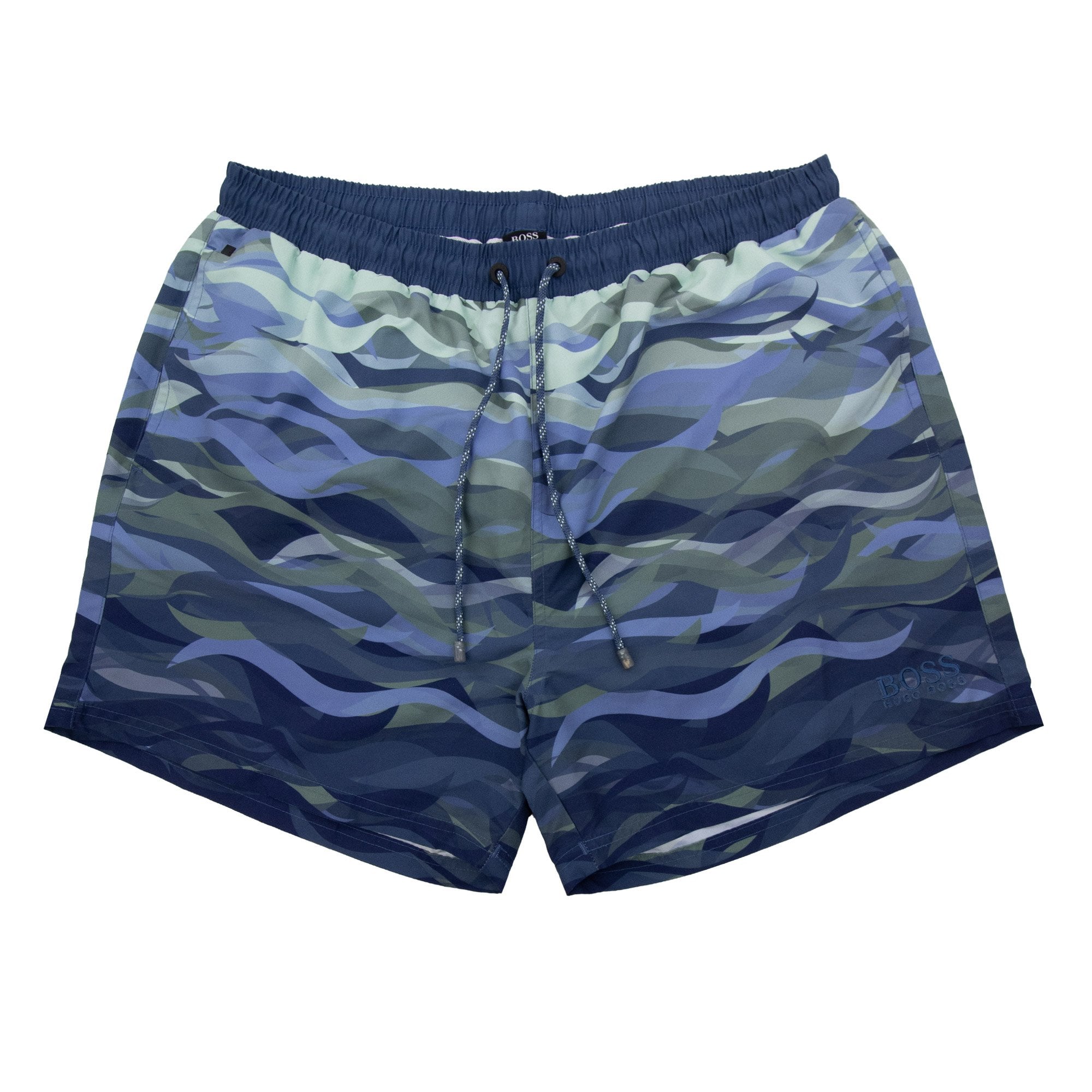 Hugo Boss Piranha Camo Print Swim Short Camo