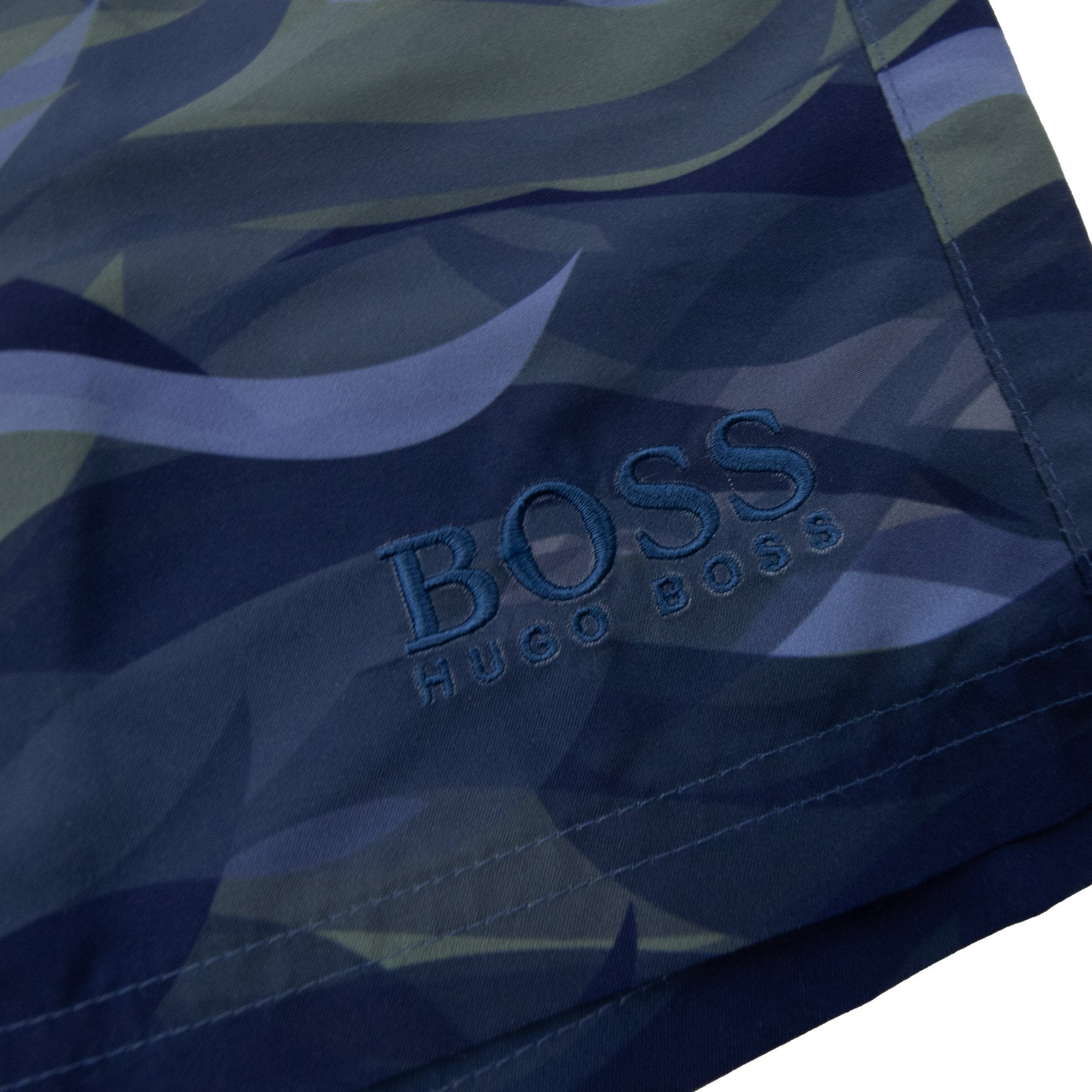 Hugo Boss Piranha Camo Print Swim Short Camo