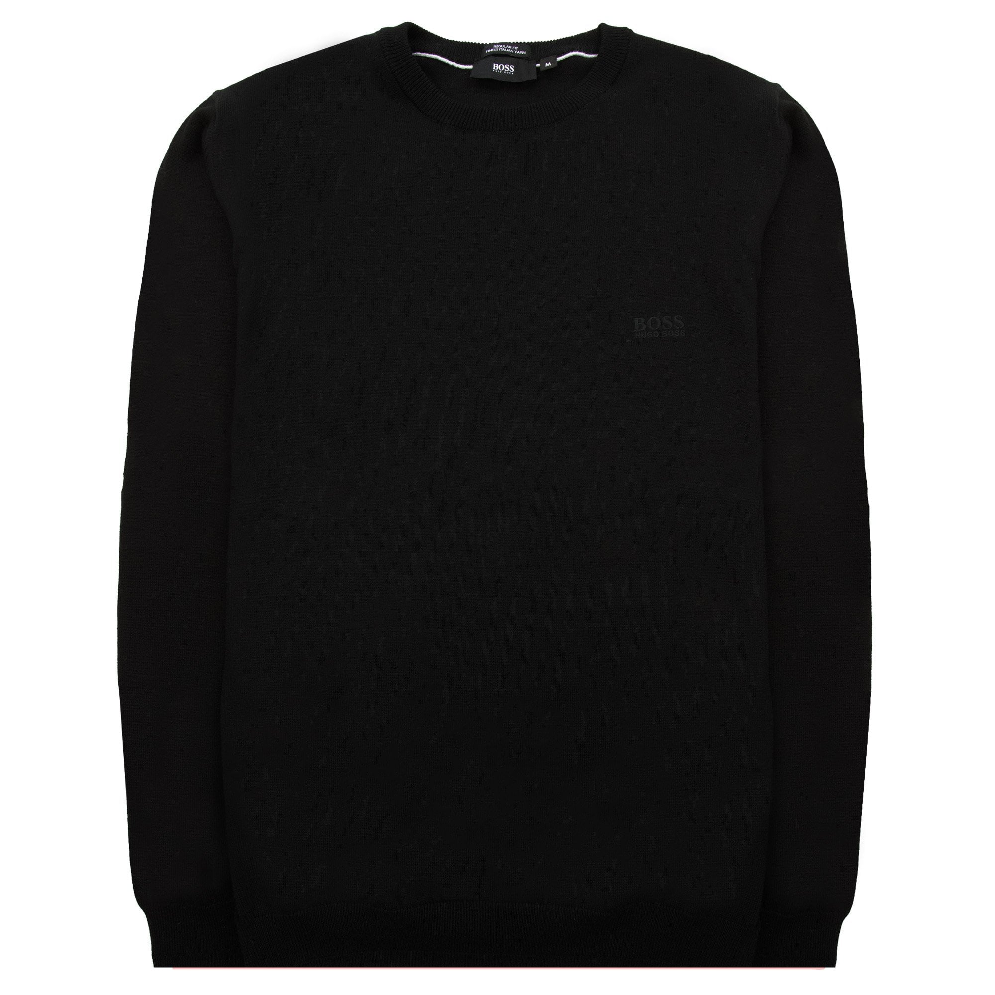 Hugo Boss Finello Knitted Sweatshirt Black