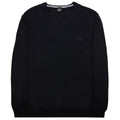Hugo Boss Barnabas-1 V Neck Knitted Sweater Black