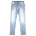 Emporio Armani J06 Slim Fit Washed Denim Jeans 0943 Denim Blue