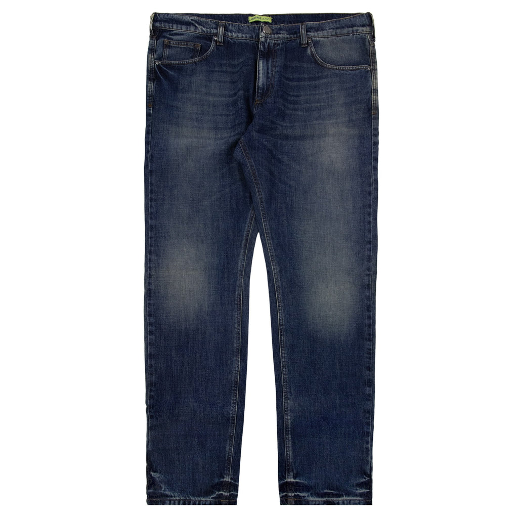 Versace Jeans Pocket Tiger Relax Fit Jean Dark Denim