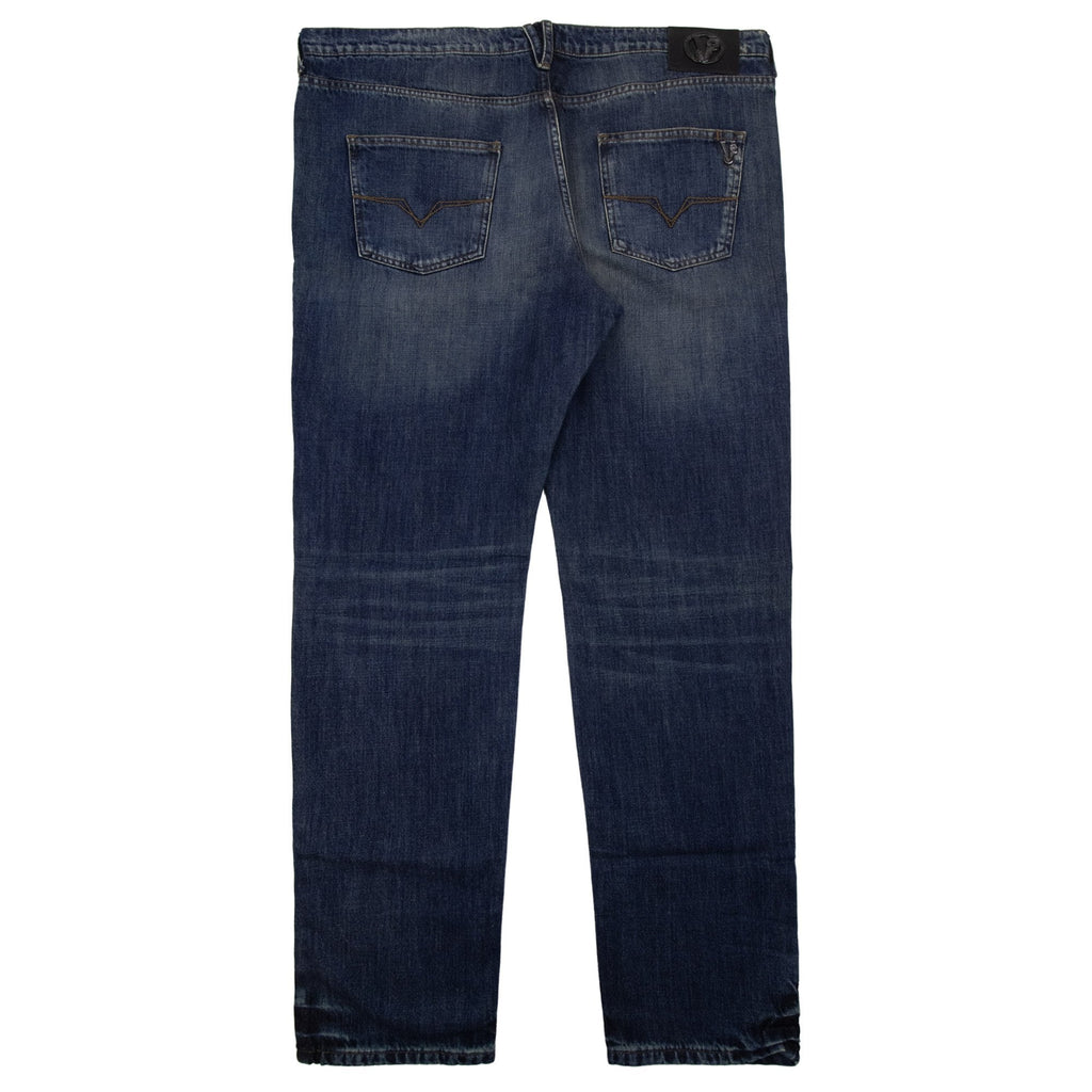 Versace Jeans Pocket Tiger Relax Fit Jean Dark Denim