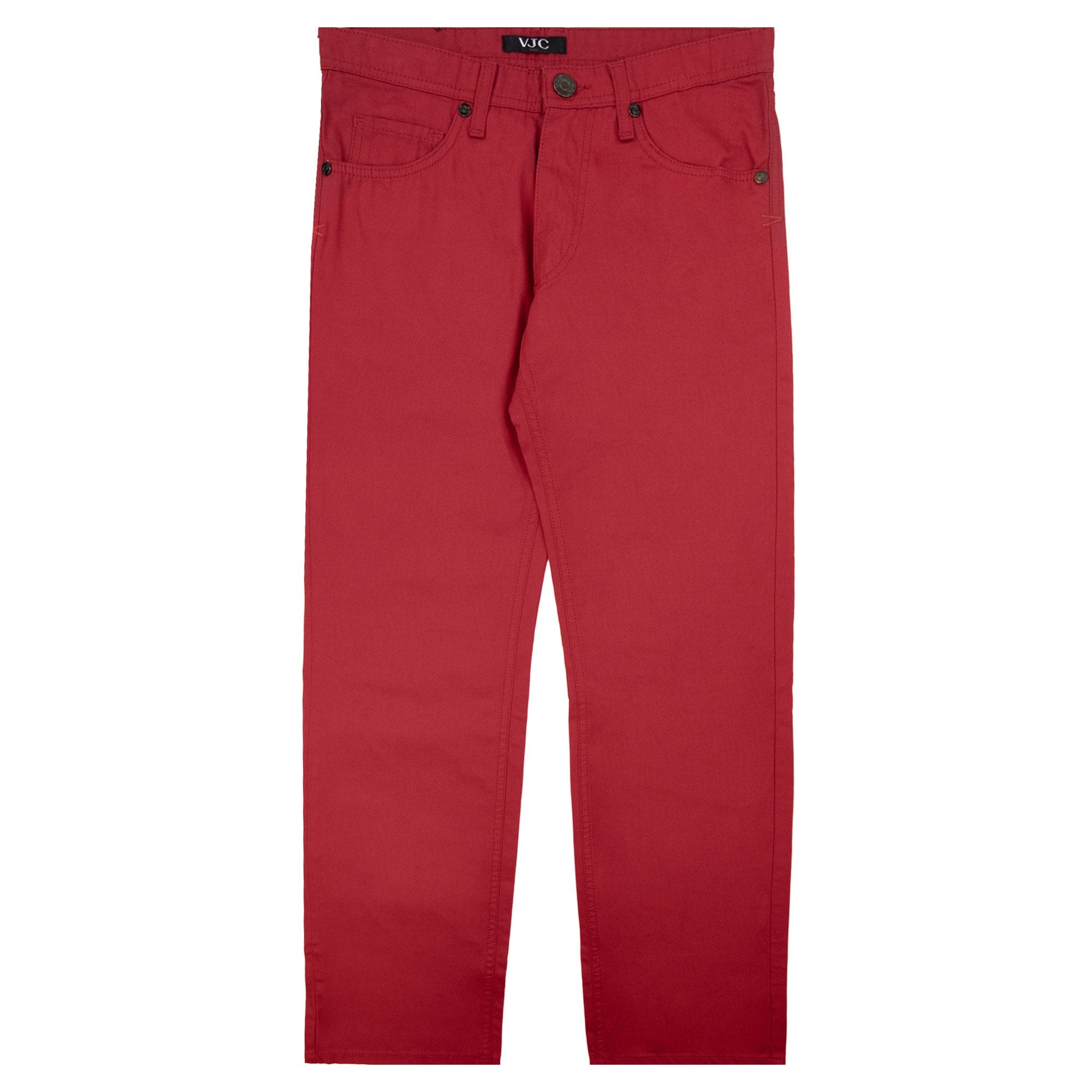 Versace Vjc Easy Fabric 5 Pocket Jeans Red