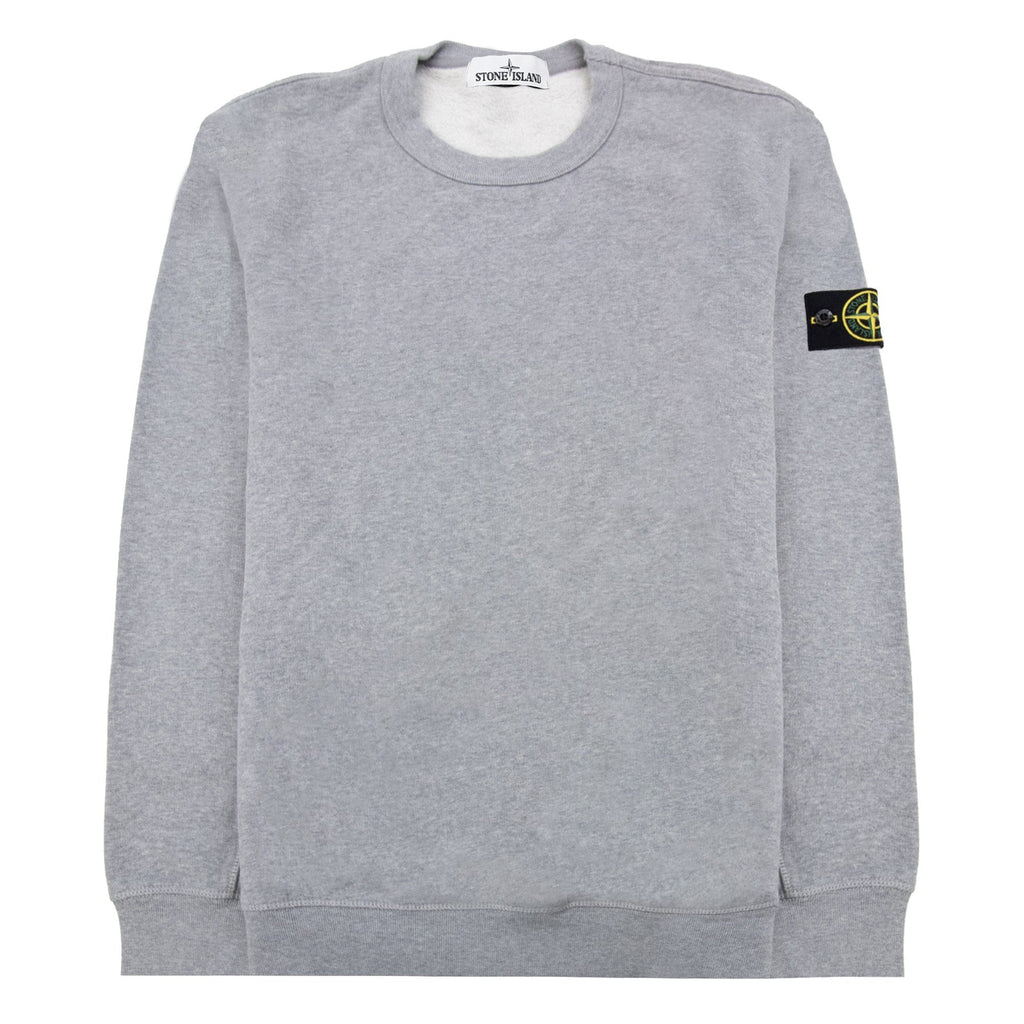 Stone Island 63051 Crewneck Sweatshirt Light Grey V0m64