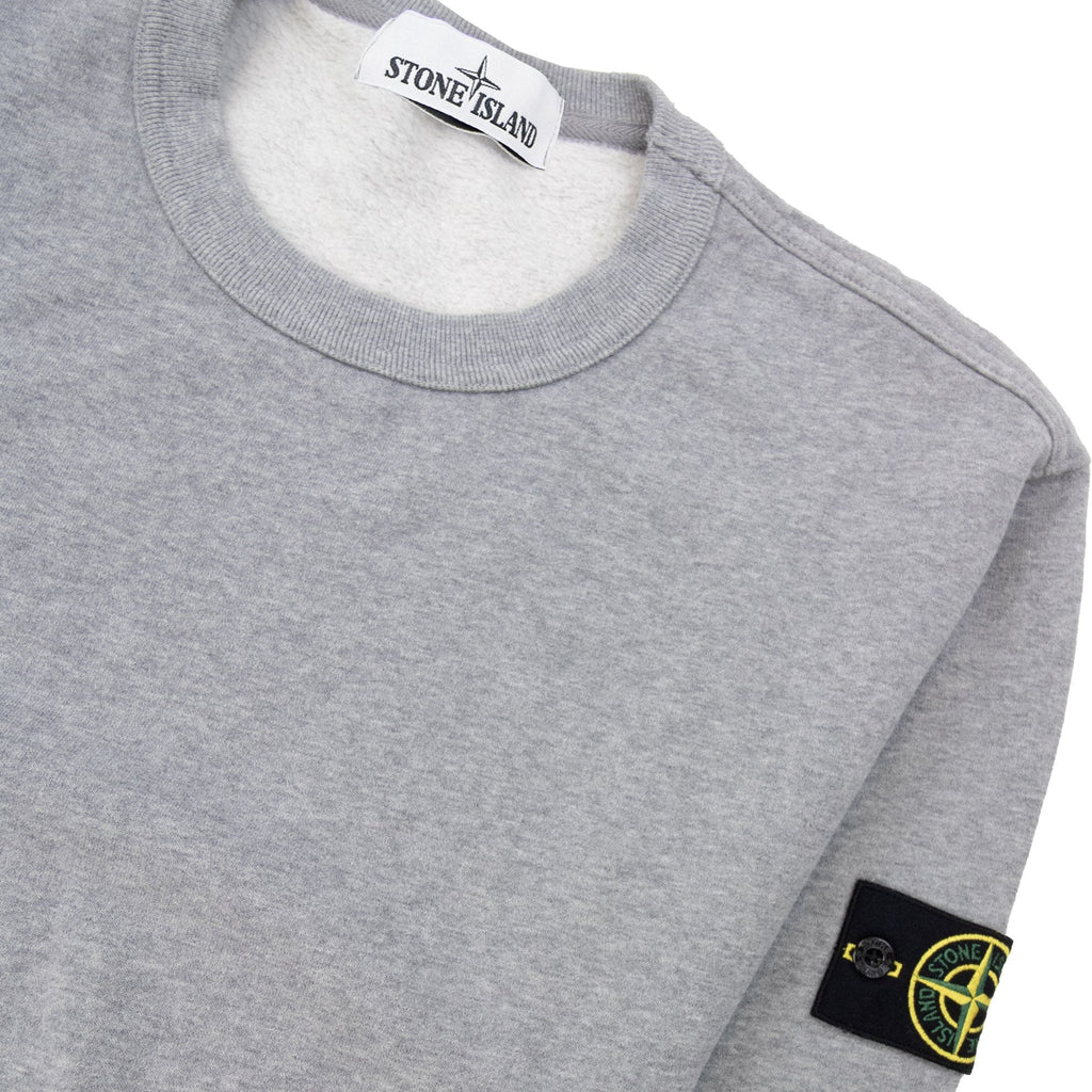 Stone Island 63051 Crewneck Sweatshirt Light Grey V0m64