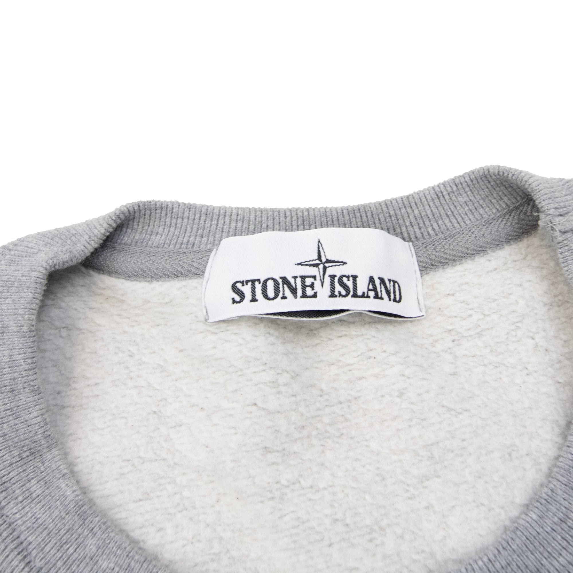 Stone Island 63051 Crewneck Sweatshirt Light Grey V0m64