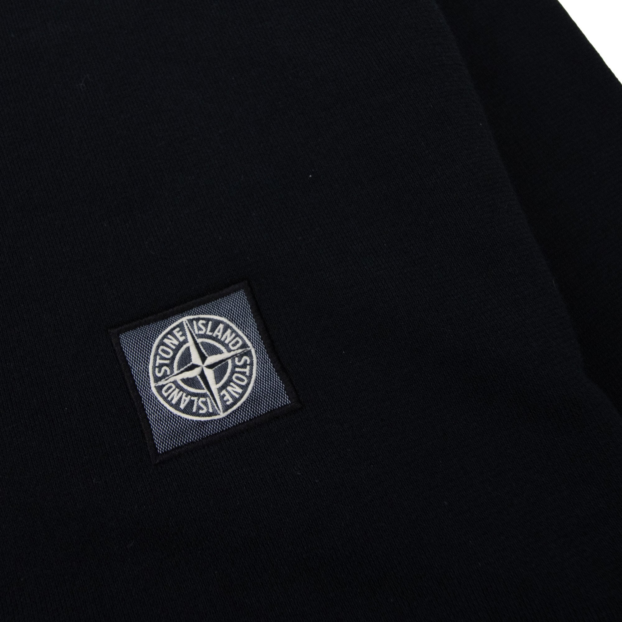 Stone Island Logo Patch Sweatshirt Black V0029