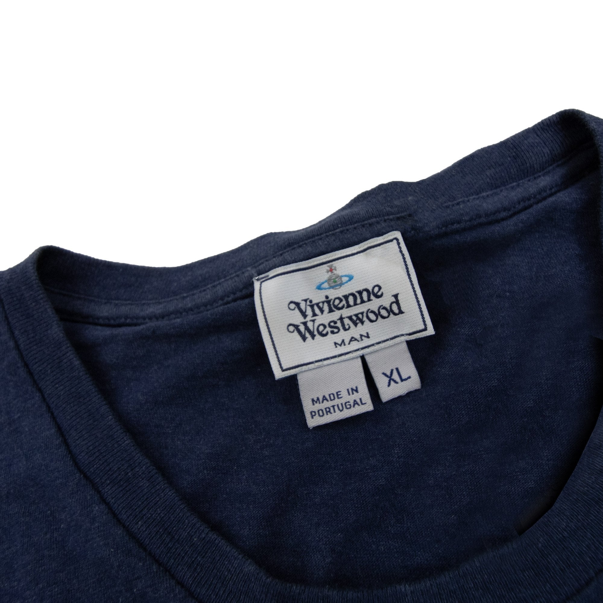 Vivienne Westwood Orb T-shirt Navy Marl – Onu