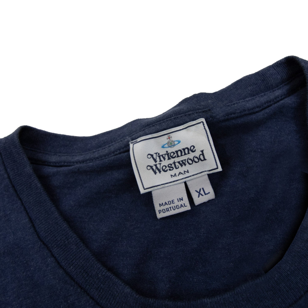 Vivienne Westwood Orb T-shirt Navy Marl