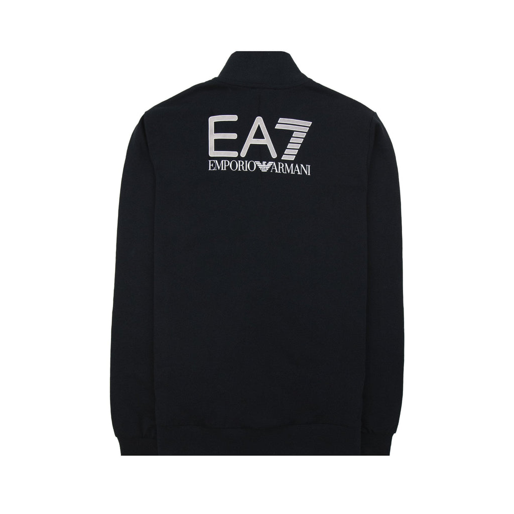 Ea7 Junior Reflective Back Logo Tracksuit Black