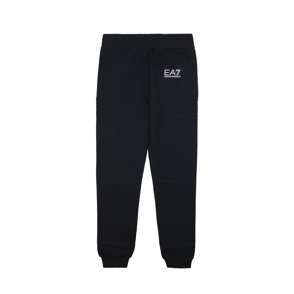 Ea7 Junior Reflective Back Logo Tracksuit Black
