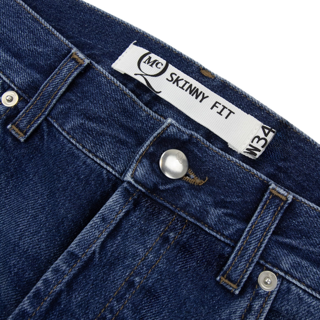 Mcq By Alexander Mcqueen Mcq Skinny Fit Ripped Jean Denim Blue