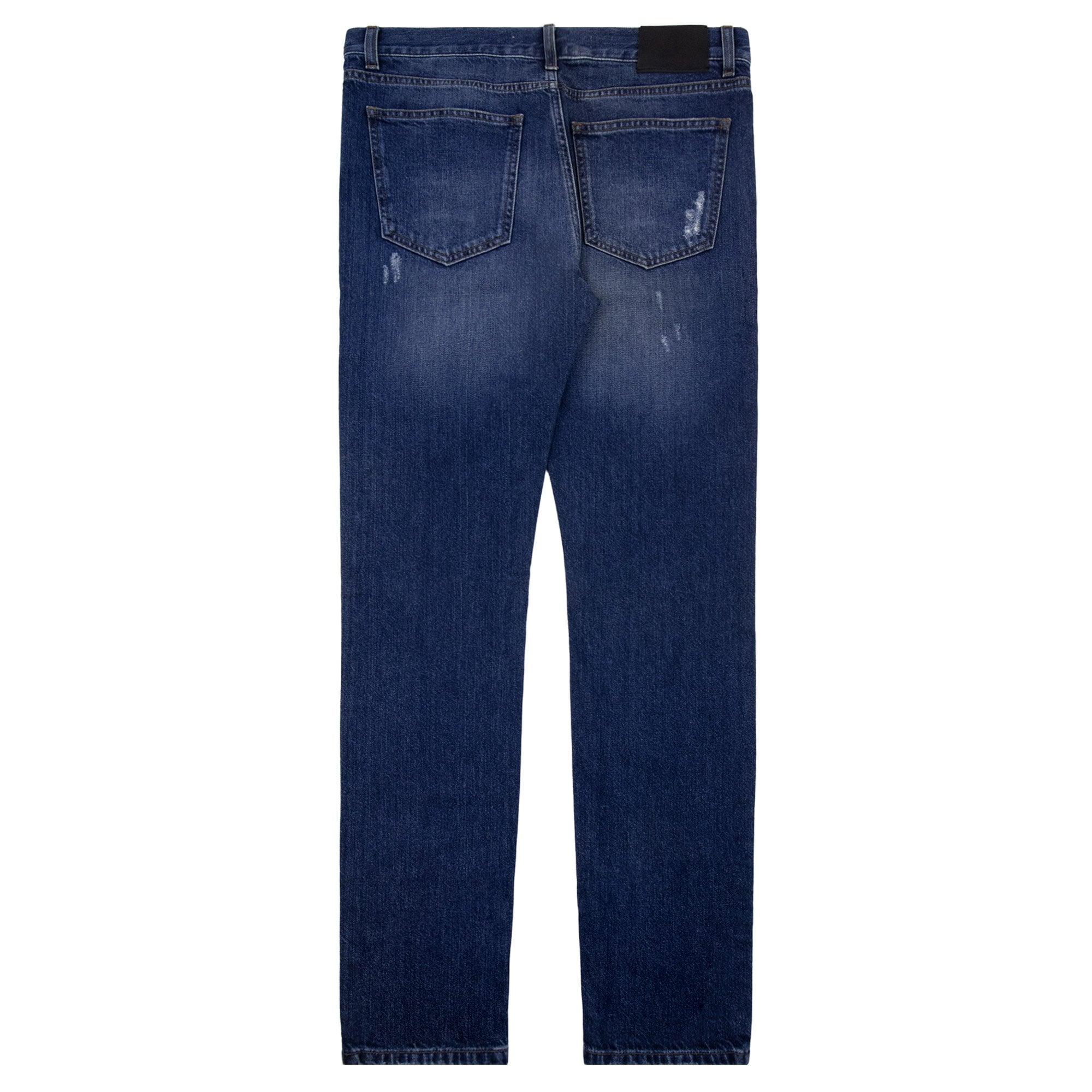 Mcq By Alexander Mcqueen Mcq Skinny Fit Ripped Jean Denim Blue